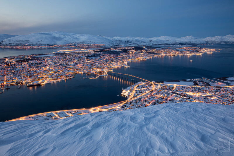 Tromsø vom Storsteinen
